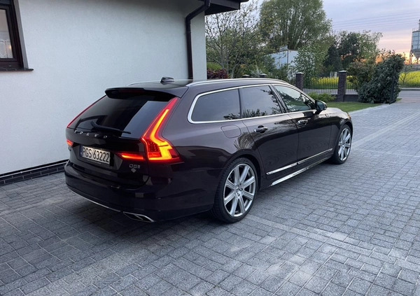 Volvo V90 cena 129000 przebieg: 119797, rok produkcji 2017 z Lwówek małe 352